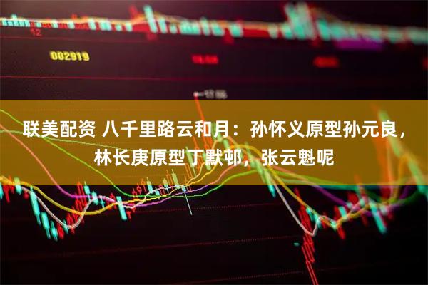 联美配资 八千里路云和月：孙怀义原型孙元良，林长庚原型丁默邨，张云魁呢