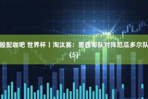 股配咖吧 世界杯丨淘汰赛：墨西哥队对阵厄瓜多尔队(5)